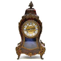 French boulle mantel clock,