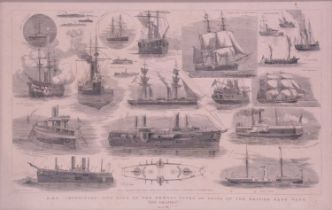 Four maritime prints from Illustrated London News,