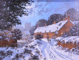 Richard Telford, A winter walk,