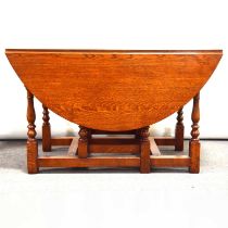 Haselbech Oak drop leaf dining table