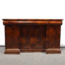 Victorian mahogany sideboard.