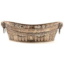 Continental silver basket,