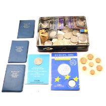 Coins; Commemorative crowns; coin sets; year sets, etc.