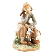 Lladro porcelain figure,