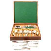 A collection of silver-plated wares,