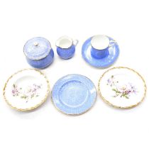 Child's tea set by Bistro, and a Continental porcelain child's dinner service