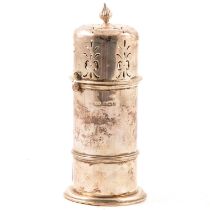 Silver lighthouse sugar sifter,