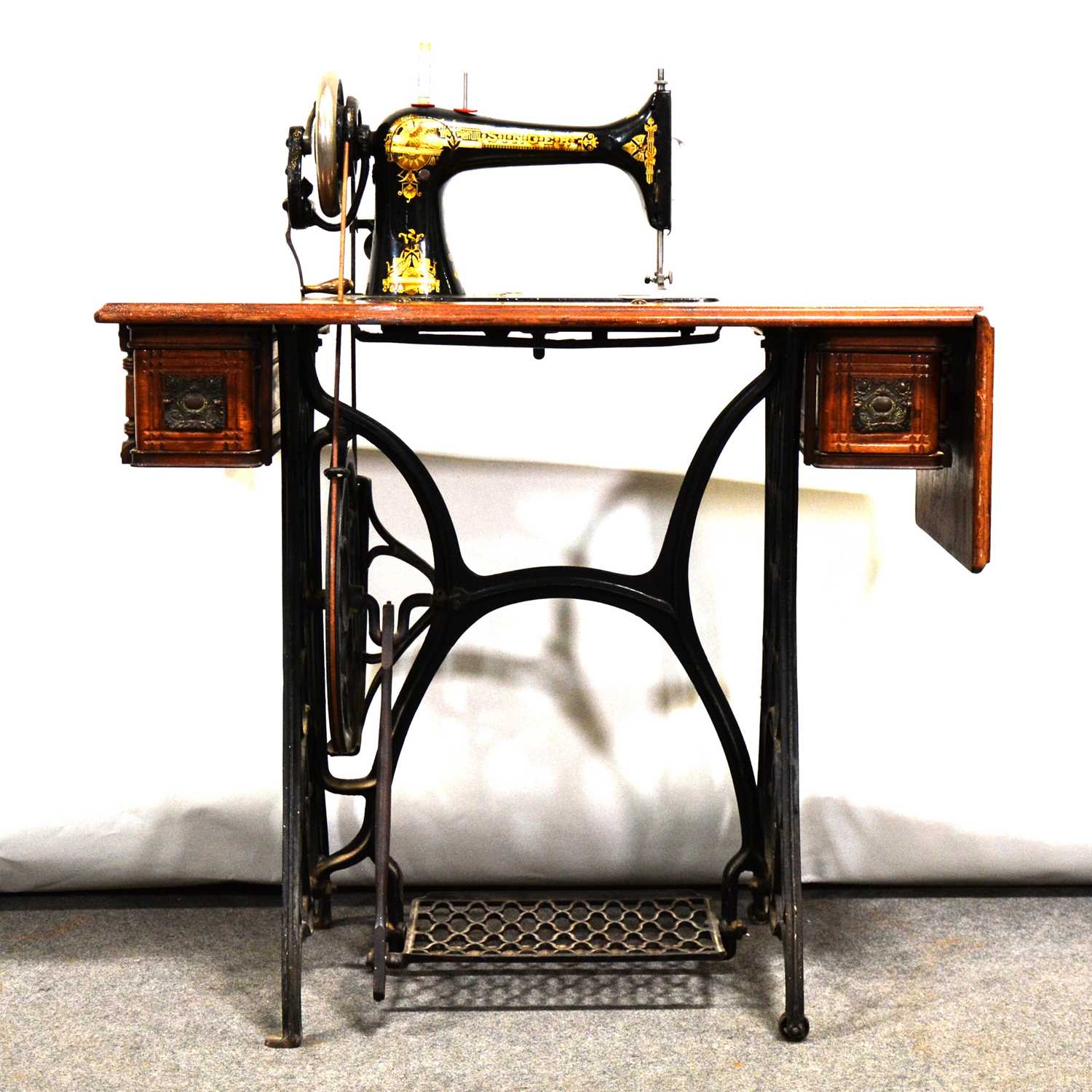 Singer sewing machine table