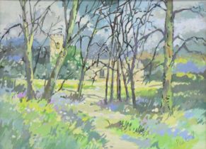 Irene Peutrill, Wistow in spring, and other works by local artists,