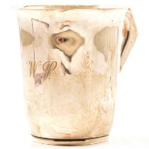 Silver mug,