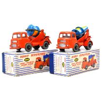 Two Dinky Supertoys 960 cement mixers, boxed