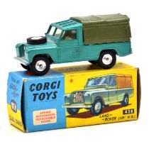 Corgi die-cast Land Rover, boxed