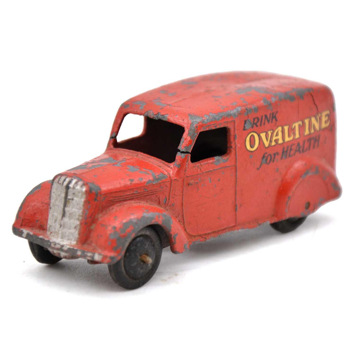 Dinky pre-war die-cast model, 28T 'Ovaltine' van