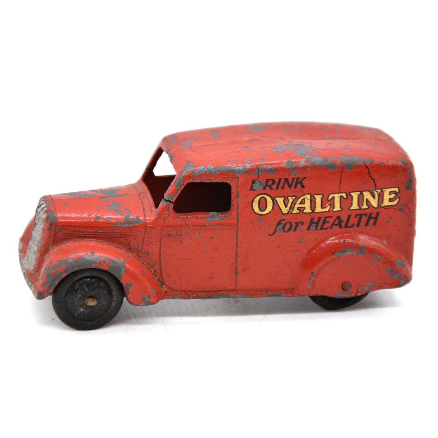 Dinky pre-war die-cast model, 28T 'Ovaltine' van - Image 5 of 6