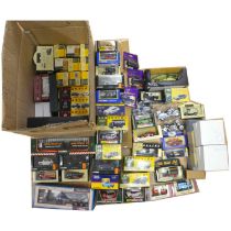 Seventy die-cast model vehicles, mostly boxed