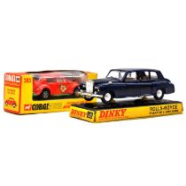 Corgi and Dinky die-cast models, boxed