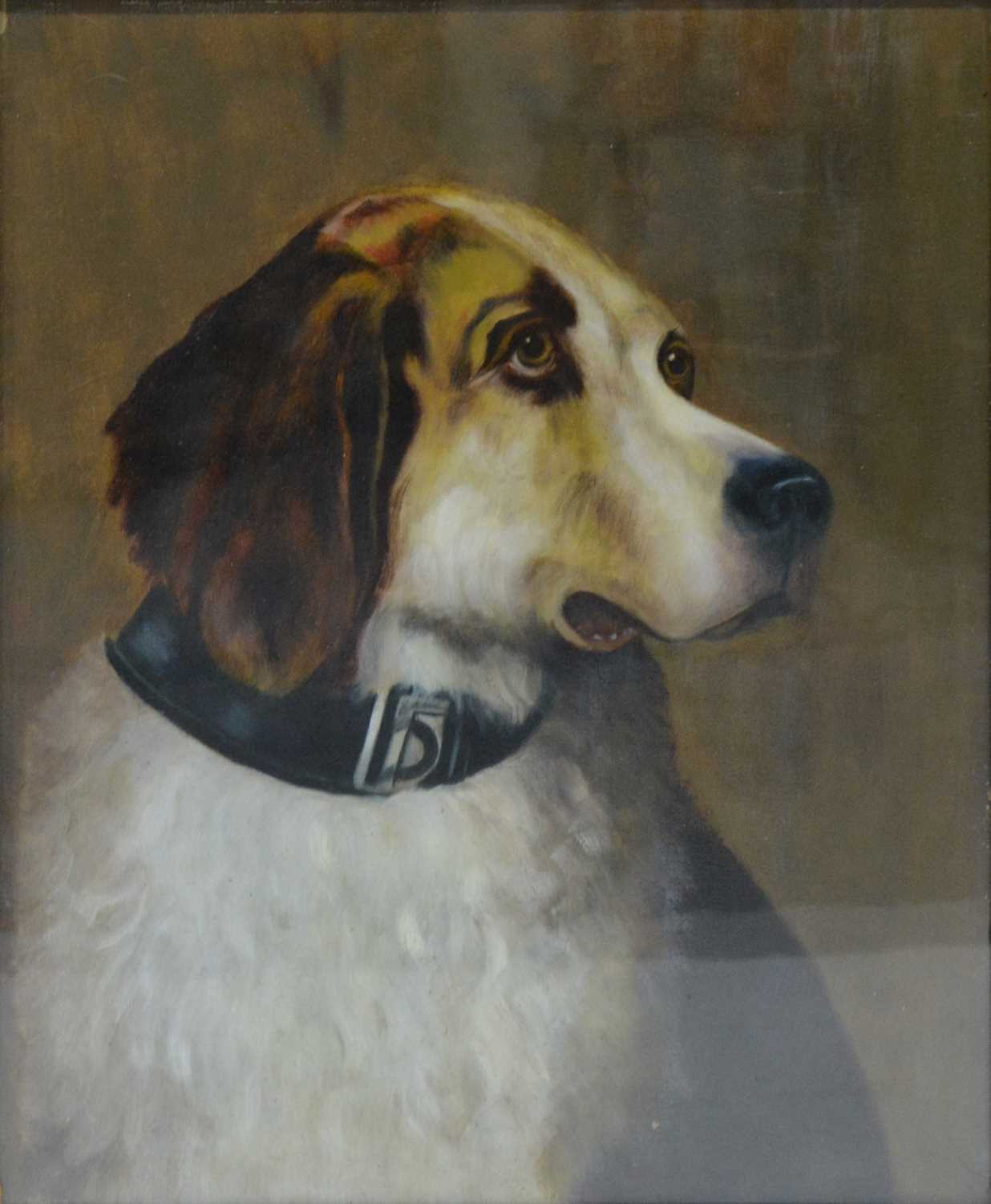 Four original dog protraits - Image 4 of 4