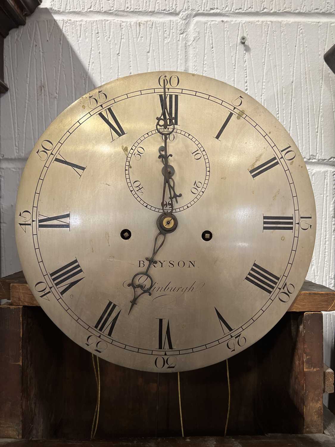 Scottish mahogany longcase clock, - Image 5 of 5