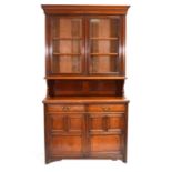 Victorian mahogany bookcase,