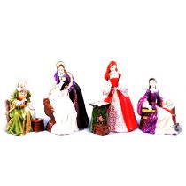Four Royal Doulton limited edition figurines
