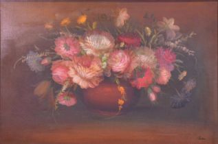 Preston, Still life of flowers,