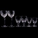 Part suite of Waterford table glassware.