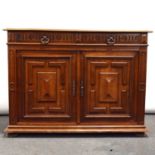 French walnut buffet, 19th century