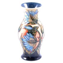 Debbie Hancock for Moorcroft, a Limited Edition vase in the Samarkand Lily design.