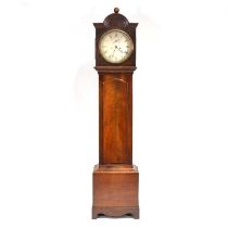 Scottish mahogany longcase clock,