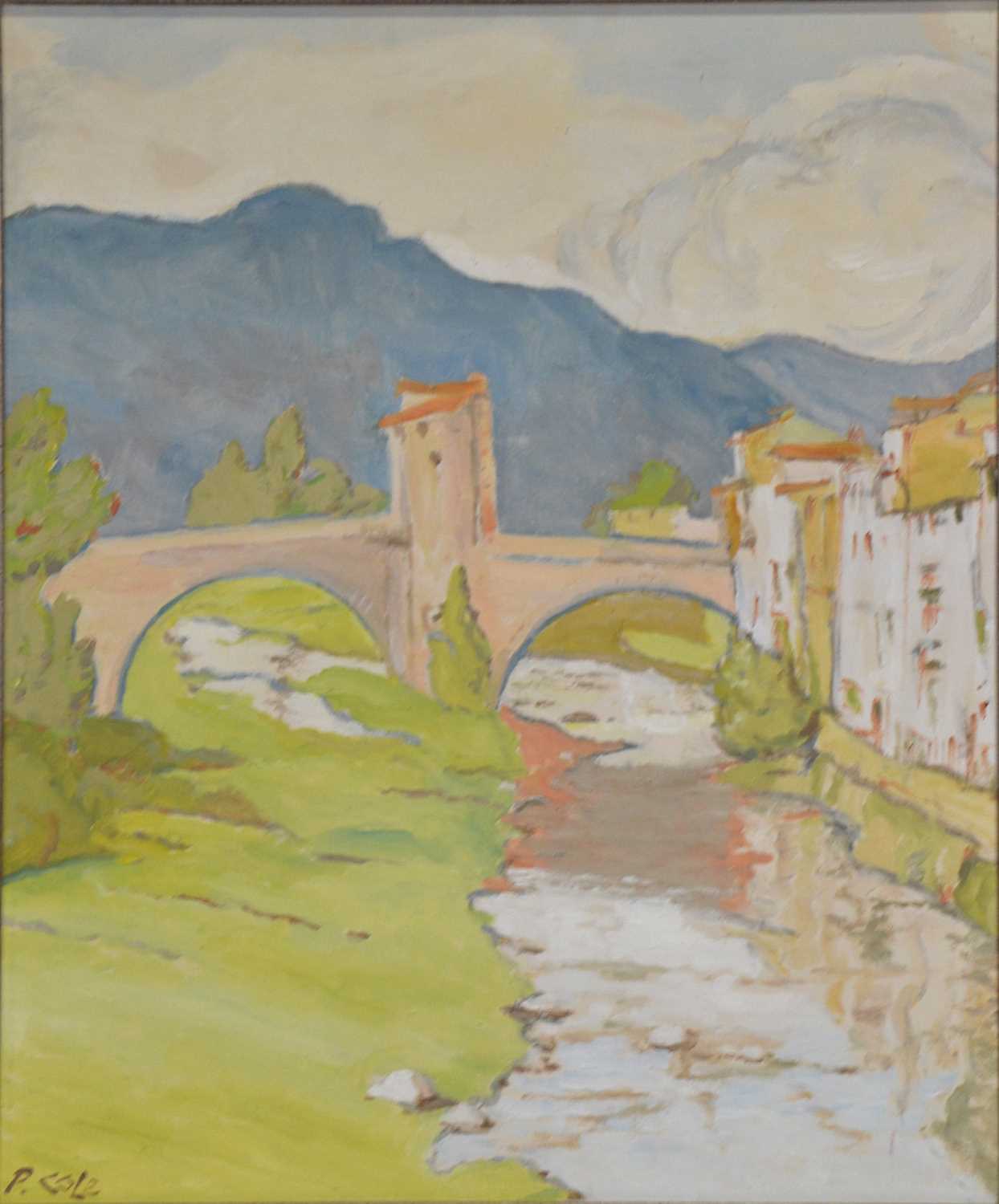 Philip Cole, The River at Sospel,