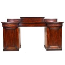 Victorian mahogany sideboard,