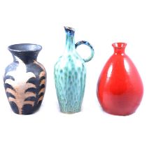 Nine assorted modern ceramic decorative vessels