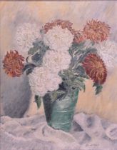 Elsie M Bennett, Still life of flowers in a vase,