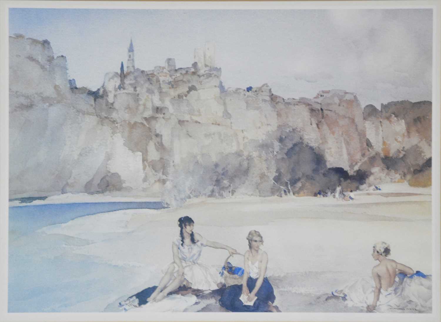 After William Russell Flint, four prints,