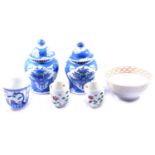 Small collection of Chinese porcelain