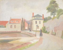 Leighton Hall Woollatt, four oil paintings,