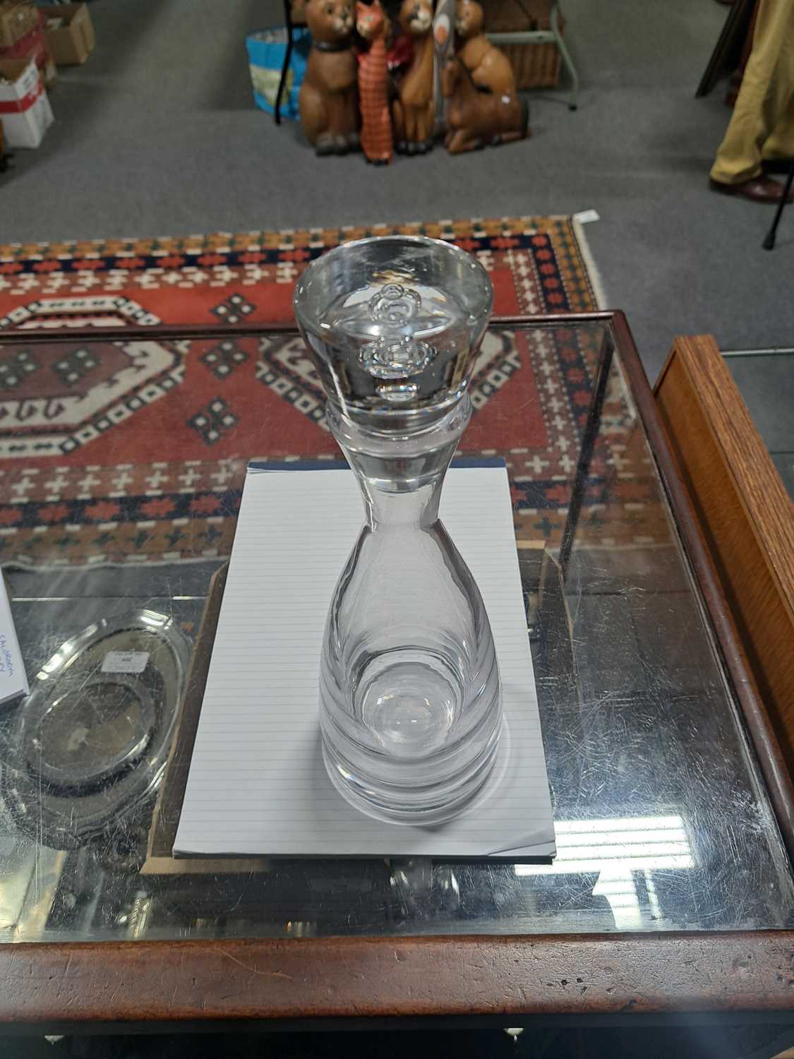 Royal Brierley Crystal glassware, Ronald Stennett Wilson Wedgwood decanter, boxed plated dish - Image 20 of 21