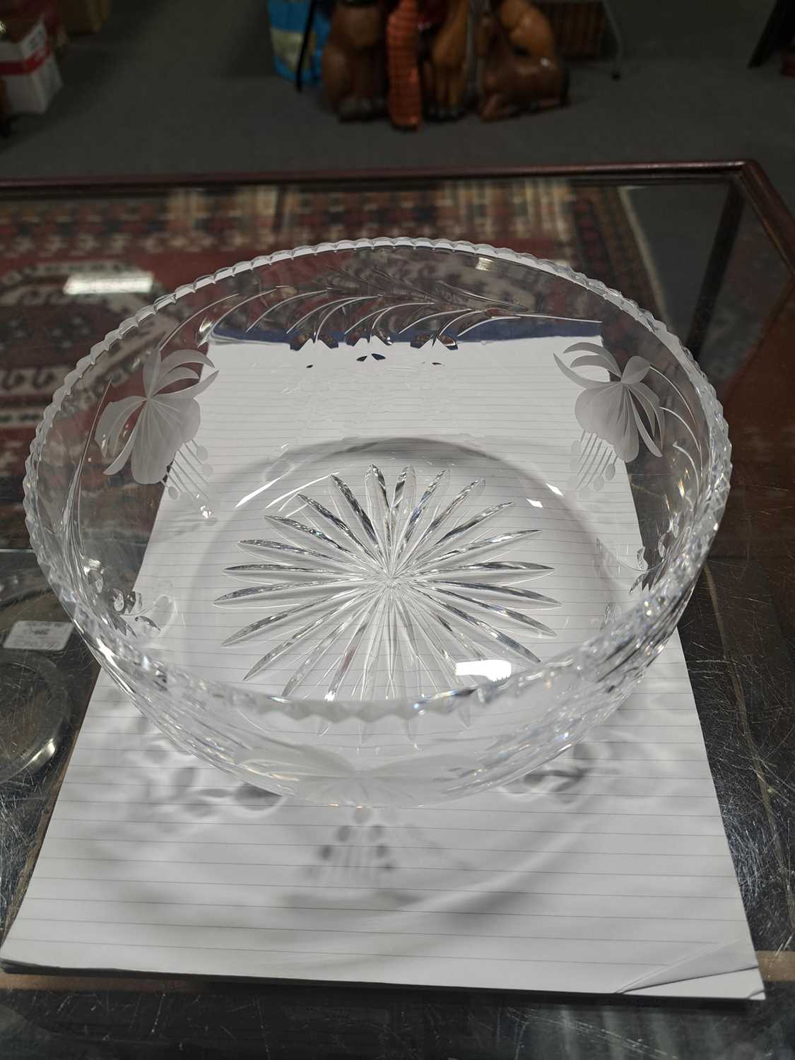 Royal Brierley Crystal glassware, Ronald Stennett Wilson Wedgwood decanter, boxed plated dish - Image 7 of 21