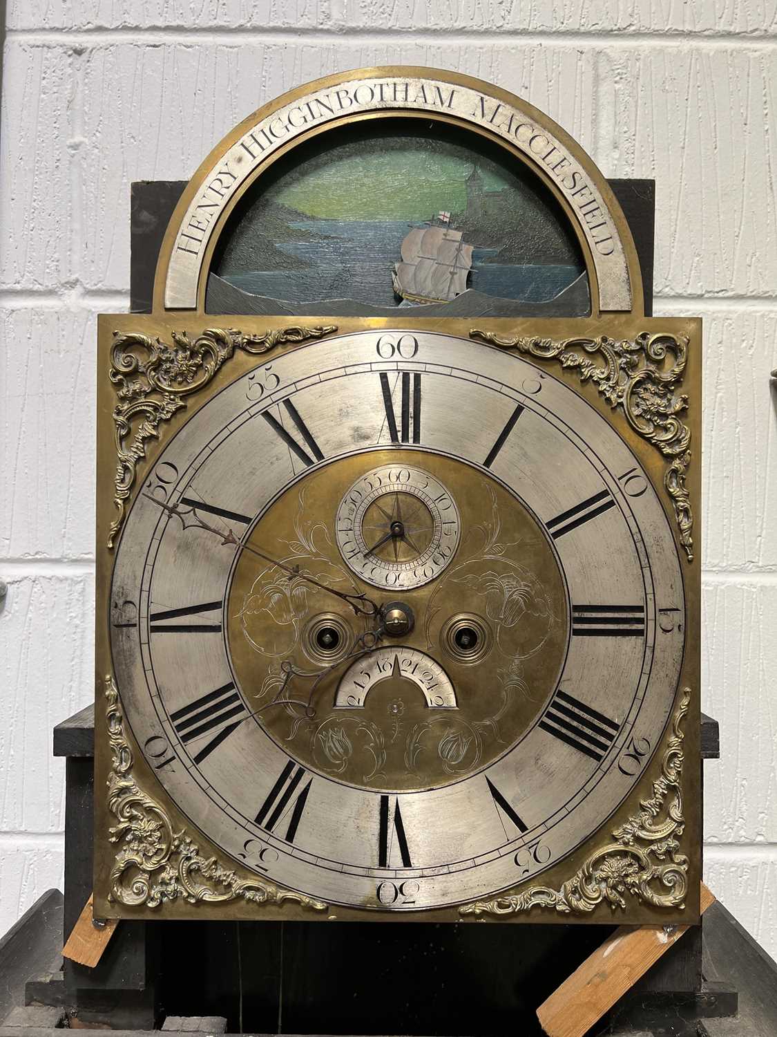 William IV mixed wood longcase clock, - Image 2 of 3