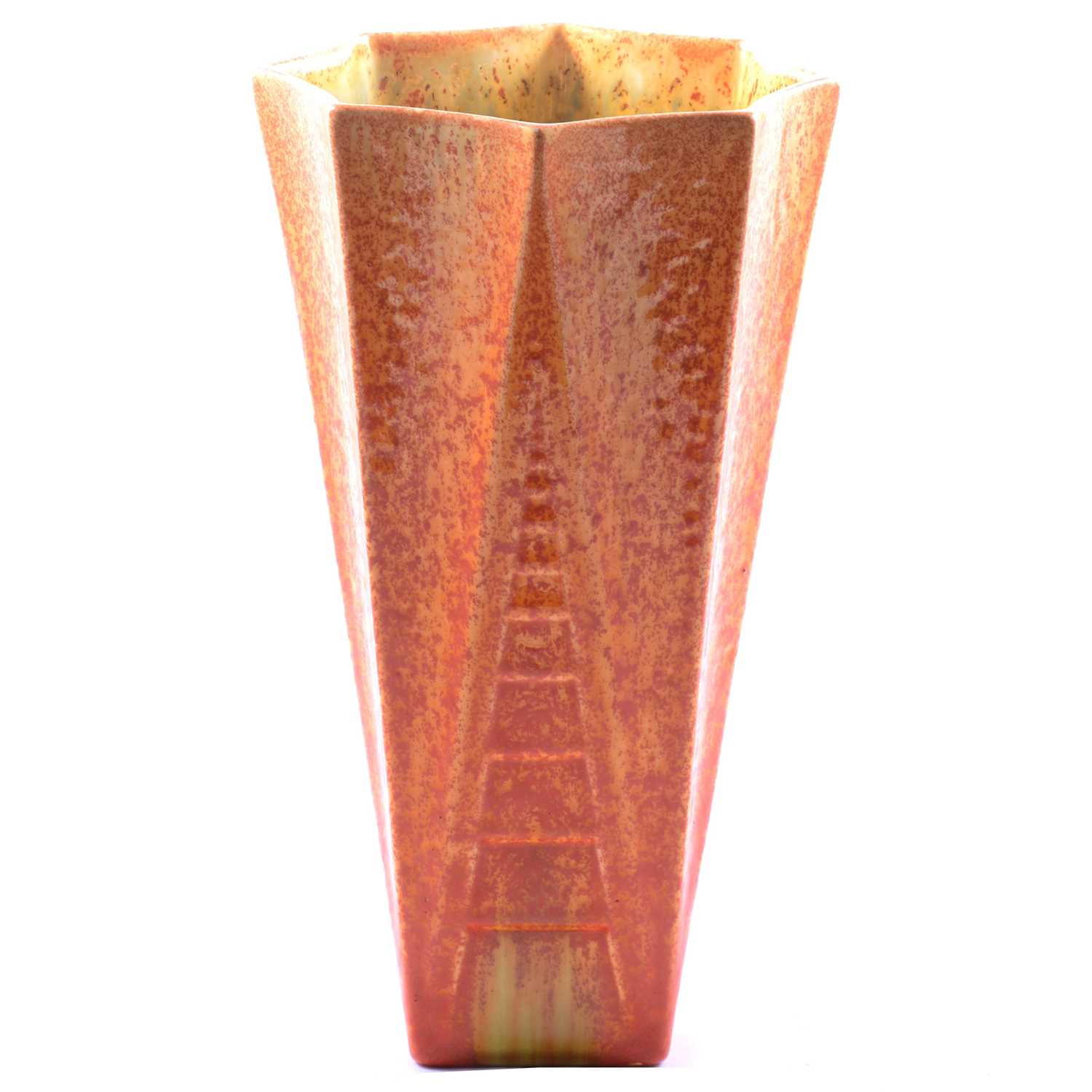 Crown Ducal Art Deco “Lava” vase