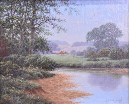 Terence Grundy, River scene,