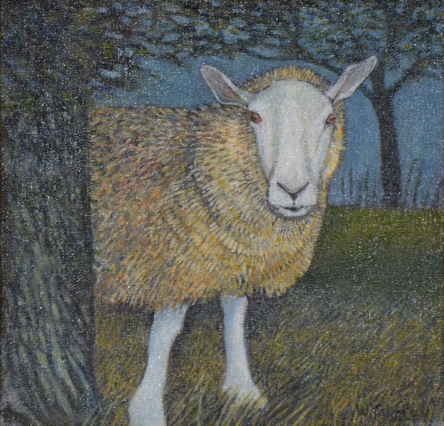 Bill Yardley, Portrait of a Ewe,