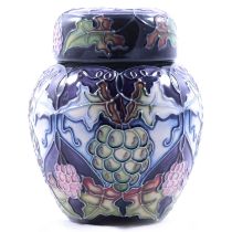 Rachel Bishop for Moorcroft Pottery, a small 'Sonoma' pattern ginger jar and cover