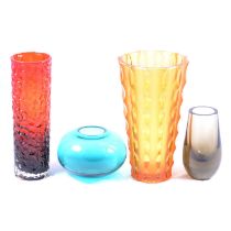 Collection of retro mid-century glassware,