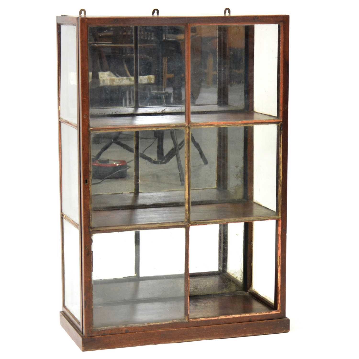 Mahogany display cabinet,