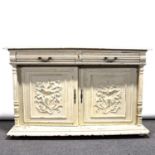 Painted French buffet