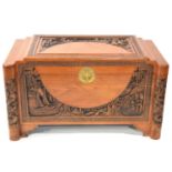 Camphor wood chest,