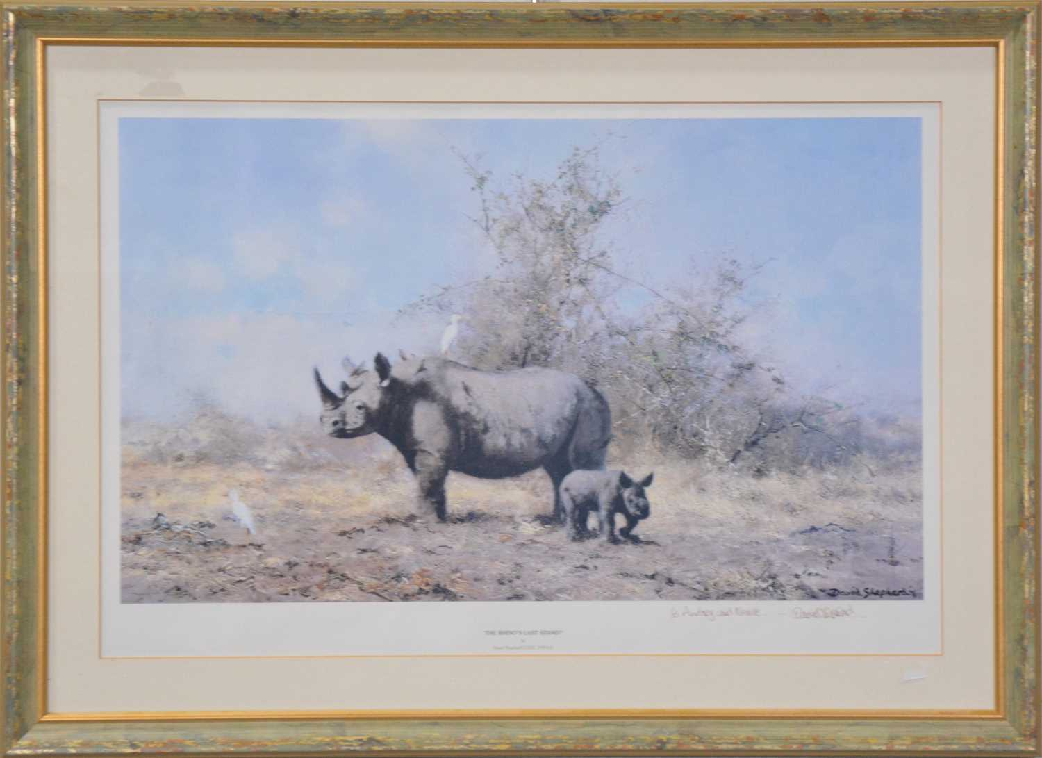 After David Shepherd, The Rhino's Last Stand, and The Ivory is Theirs, - Image 4 of 4