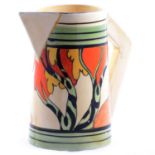 Clarice Cliff, a ‘Honolulu’ pattern conical jug