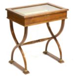 Edwardian style mahogany table cabinet,